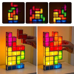 Tetris Puzzle Light Lamp