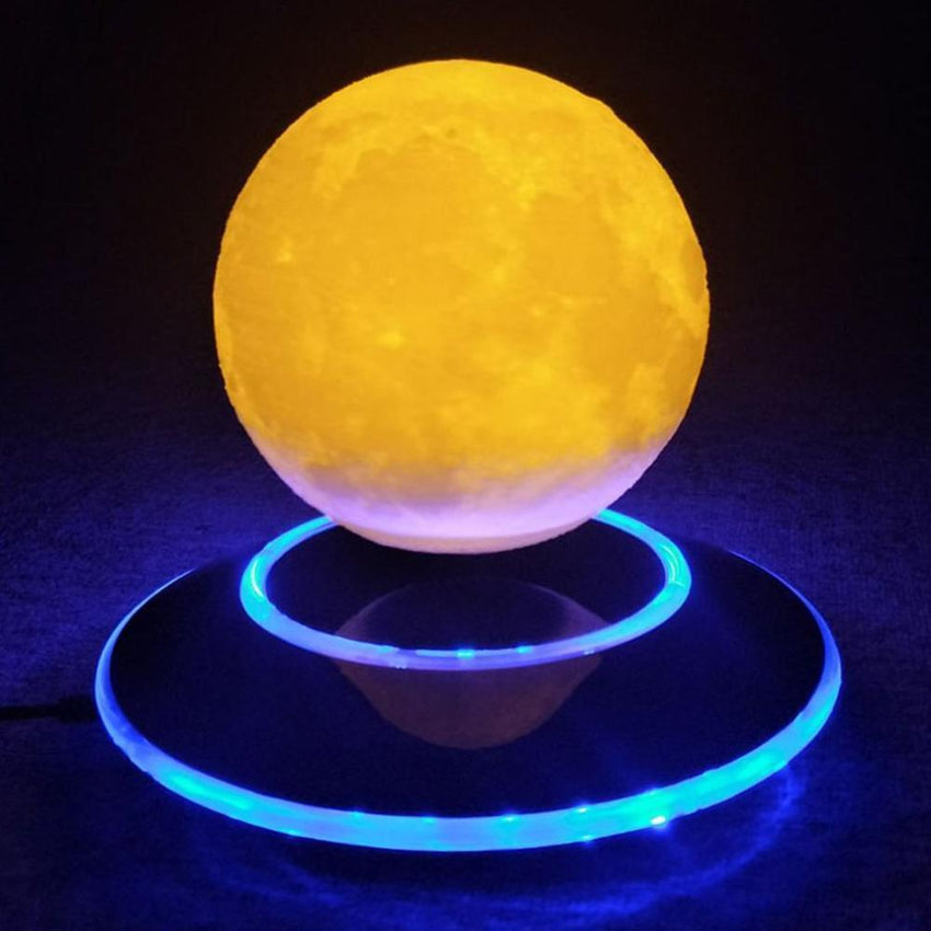 3D Magnetic Levitation Moon Lamp